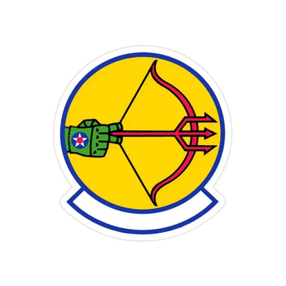 682 Air Support Operations Squadron ACC (U.S. Air Force) REVERSE PRINT Transparent Die-Cut STICKER - The Sticker Space
