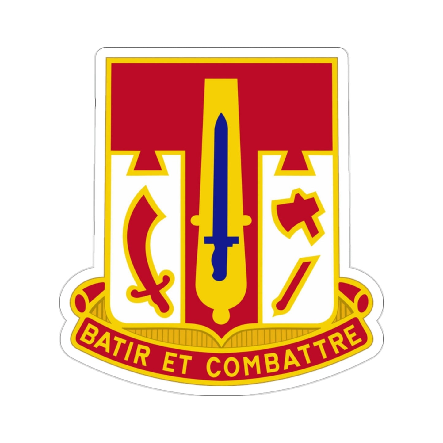 682 Engineer Battalion (U.S. Army) STICKER Vinyl Die-Cut Decal-2 Inch-The Sticker Space