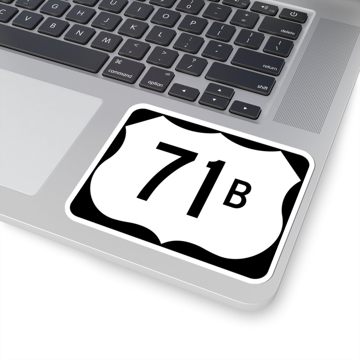 US 71B (Arkansas) (Road Sign) STICKER Vinyl Kiss-Cut Decal