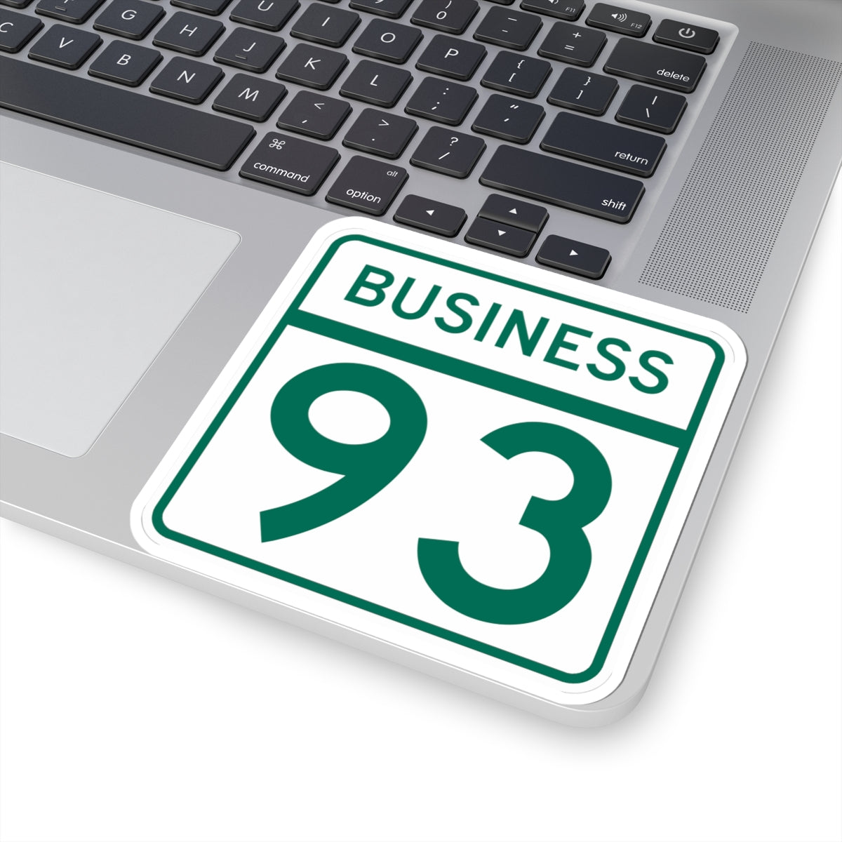 MD Route 93 Business (Maryland) (Road Sign) STICKER Vinyl Kiss-Cut Decal