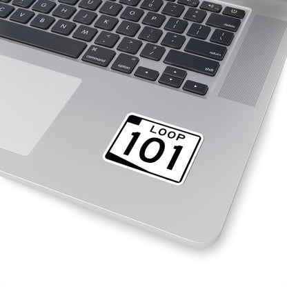 Arizona 101 (Arizona) (Road Sign) STICKER Vinyl Kiss-Cut Decal