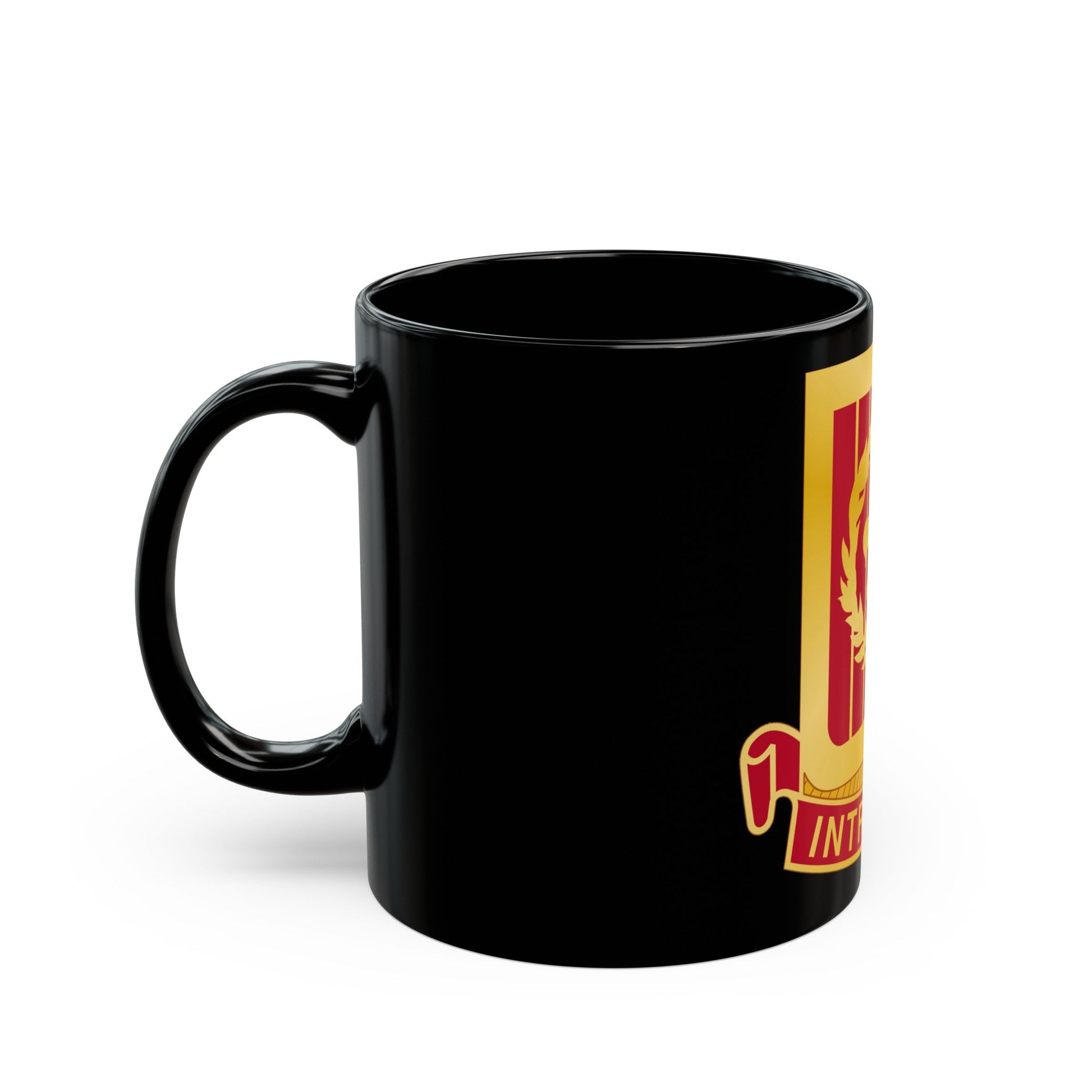 682nd Antiaircraft Artillery Gun Battalion (U.S. Army) Black Coffee Mug-The Sticker Space