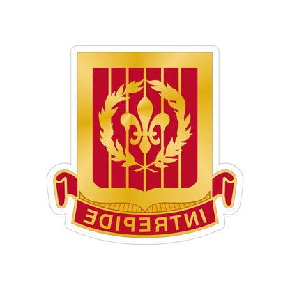 682nd Antiaircraft Artillery Gun Battalion (U.S. Army) REVERSE PRINT Transparent STICKER-5" × 5"-The Sticker Space