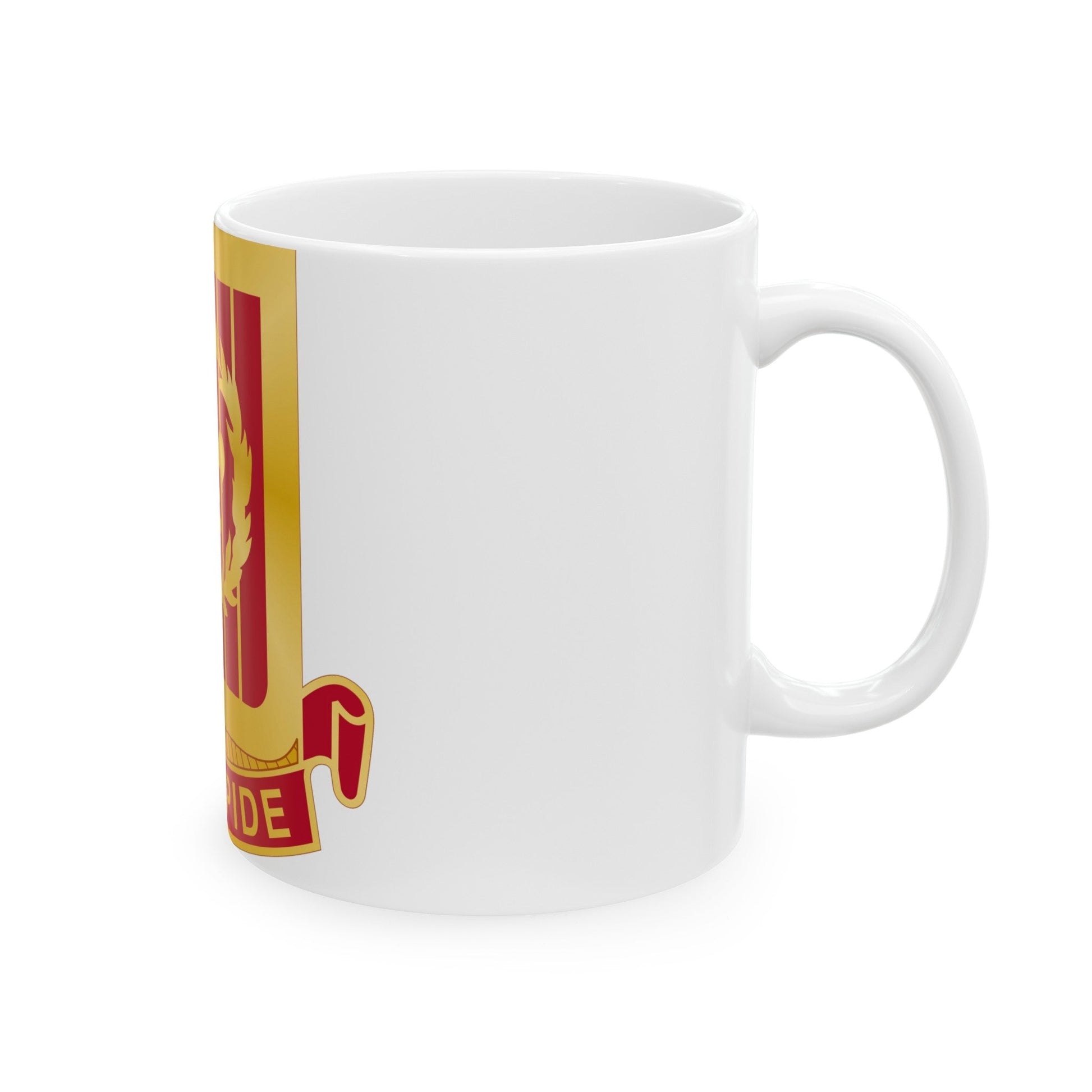 682nd Antiaircraft Artillery Gun Battalion (U.S. Army) White Coffee Mug-The Sticker Space