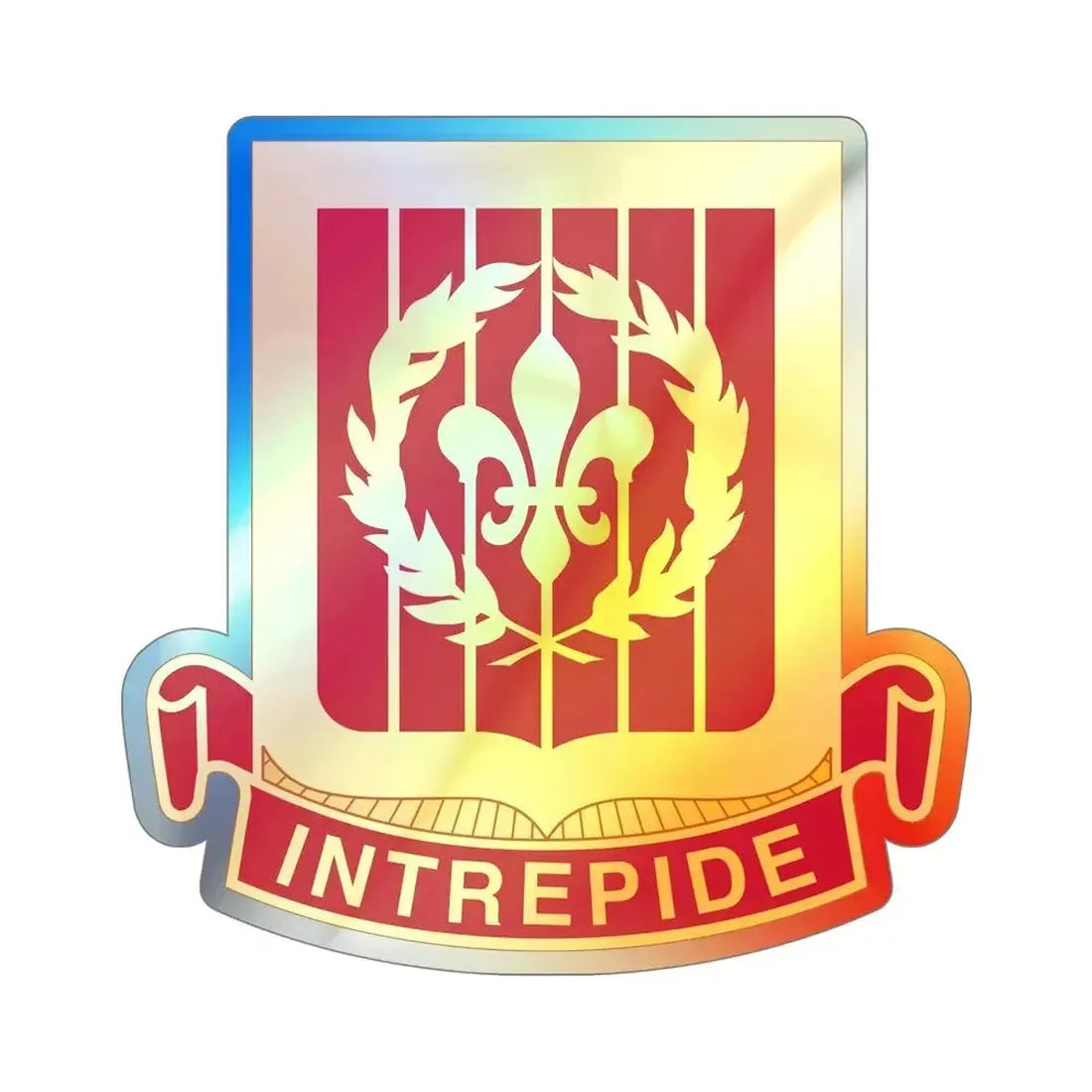 682nd Antiaircraft Artillery Gun Battalion (U.S. Army) Holographic STICKER Die-Cut Vinyl Decal 5 Inch Holographic - The Sticker Space