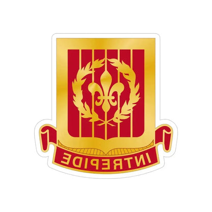 682nd Antiaircraft Artillery Gun Battalion (U.S. Army) REVERSE PRINT Transparent Die-Cut STICKER - The Sticker Space
