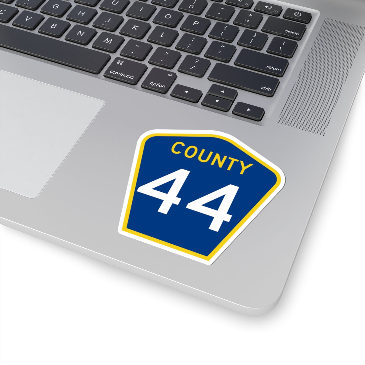 County 44 MN (Minnesota) (Road Sign) STICKER Vinyl Kiss-Cut Decal