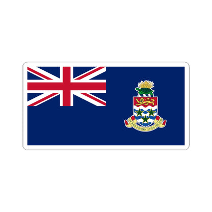 Flag of the Cayman Islands (United Kingdom) STICKER Vinyl Kiss-Cut Decal