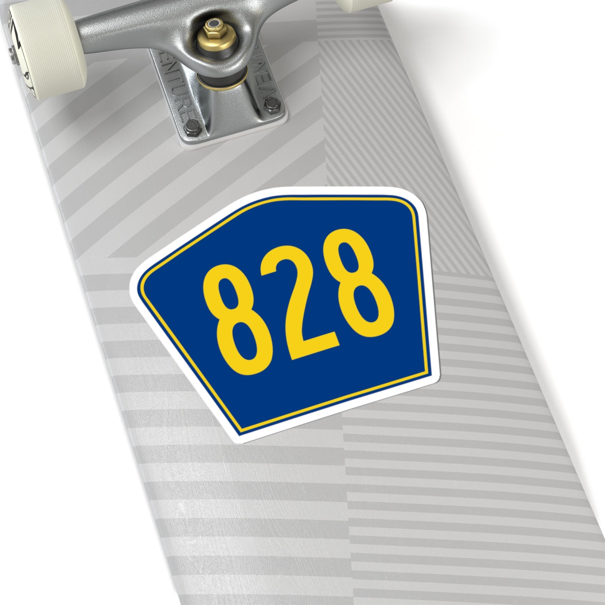PR secondary 828 (Puerto Rico) (Road Sign) STICKER Vinyl Kiss-Cut Decal