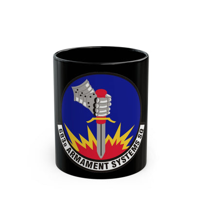 683d Armament Systems Squadron (U.S. Air Force) Black Coffee Mug-11oz-The Sticker Space