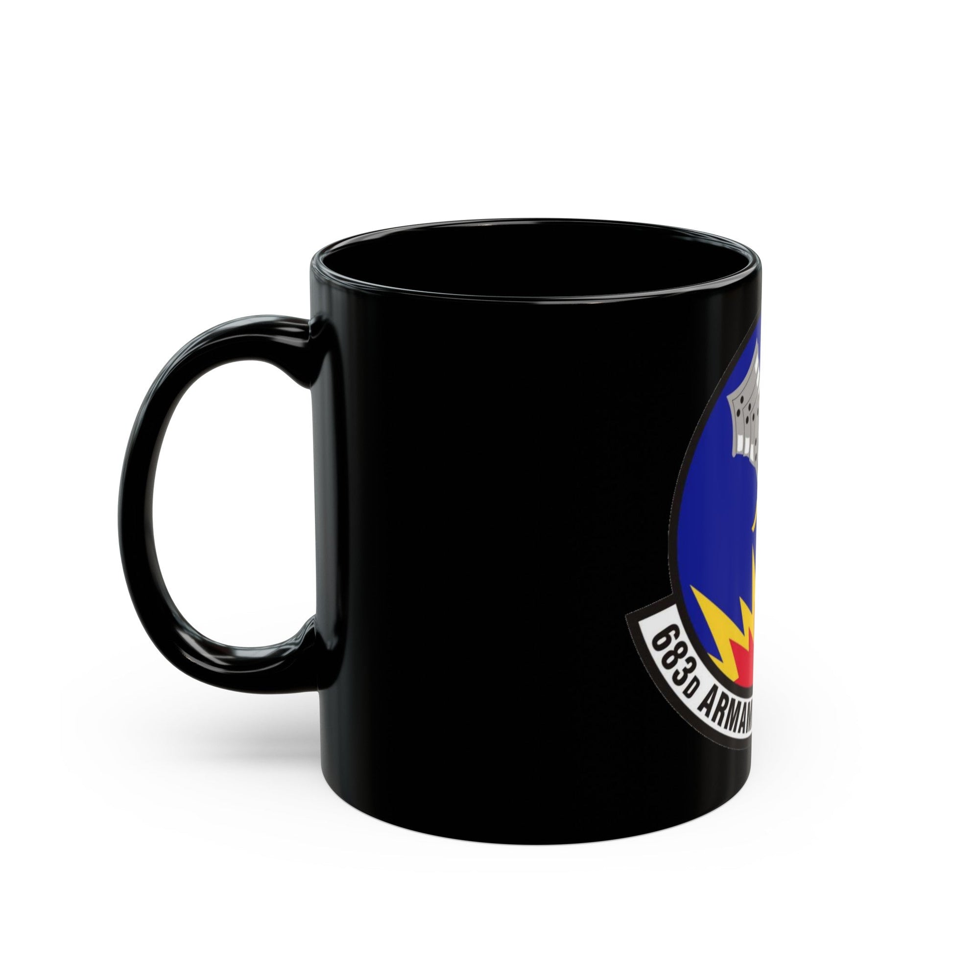 683d Armament Systems Squadron (U.S. Air Force) Black Coffee Mug-The Sticker Space