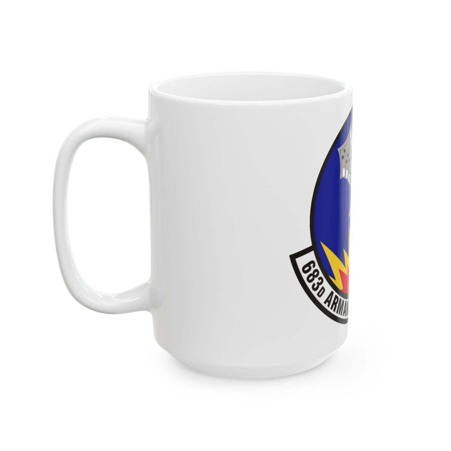 683d Armament Systems Squadron (U.S. Air Force) White Coffee Mug-The Sticker Space