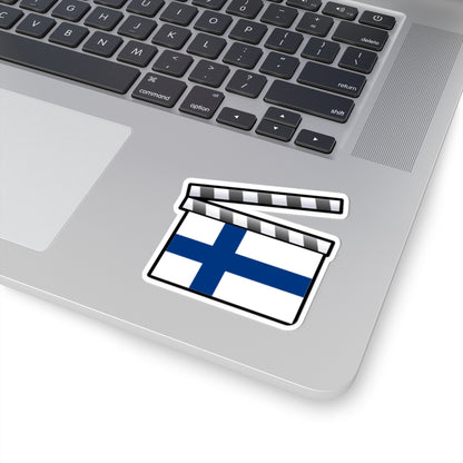 Finland film clapperboard (Finland) STICKER Vinyl Kiss-Cut Decal