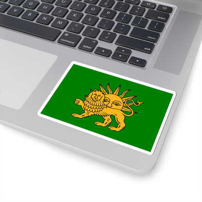 Safavid Flag (Iran) STICKER Vinyl Kiss-Cut Decal