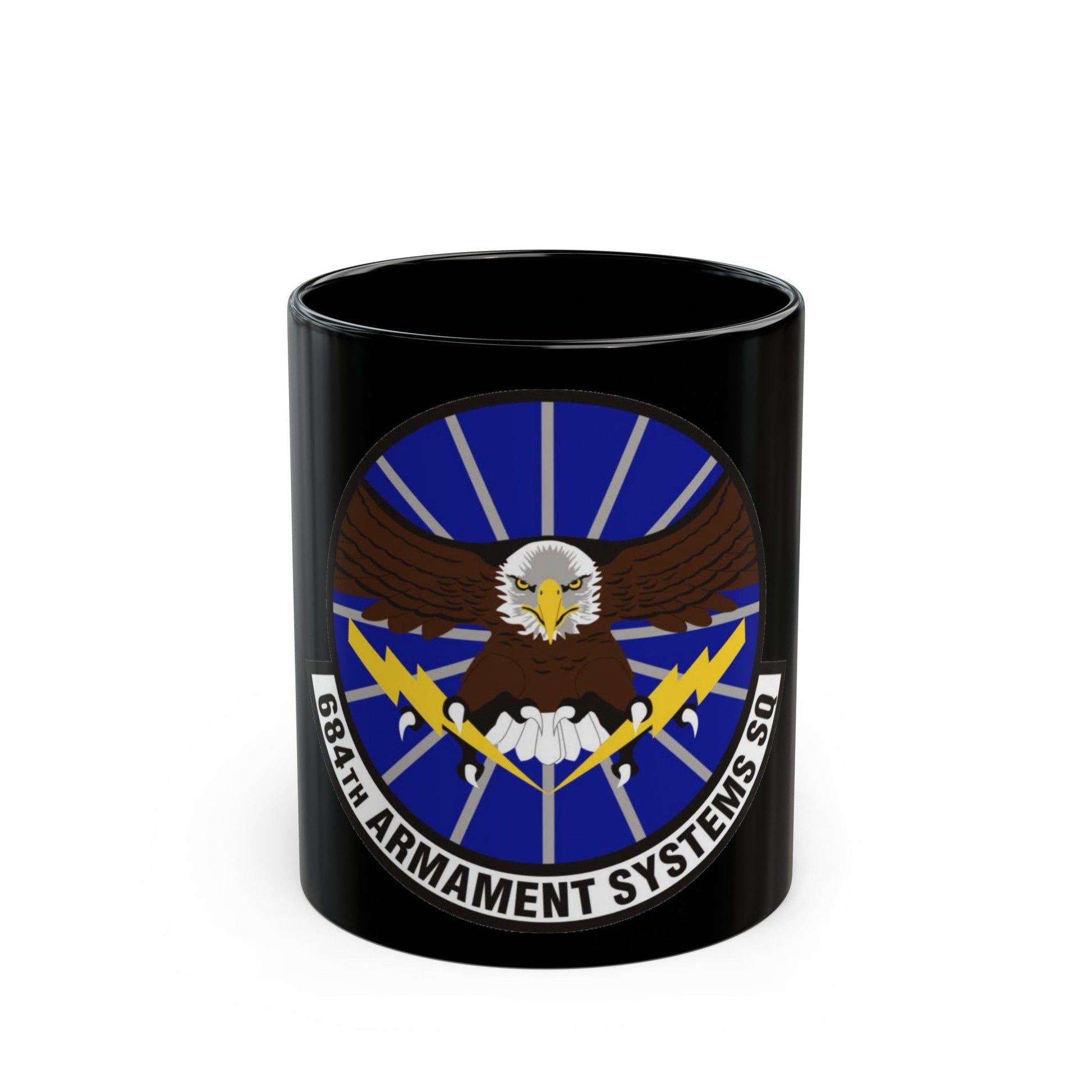 684th Armament Systems Squadron (U.S. Air Force) Black Coffee Mug-11oz-The Sticker Space