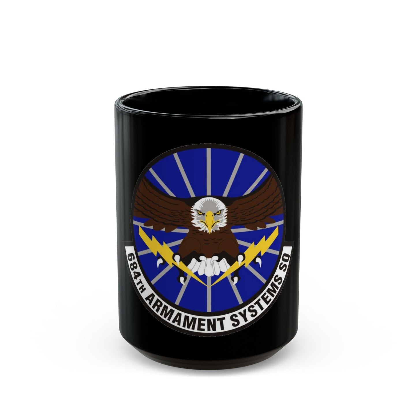 684th Armament Systems Squadron (U.S. Air Force) Black Coffee Mug-15oz-The Sticker Space