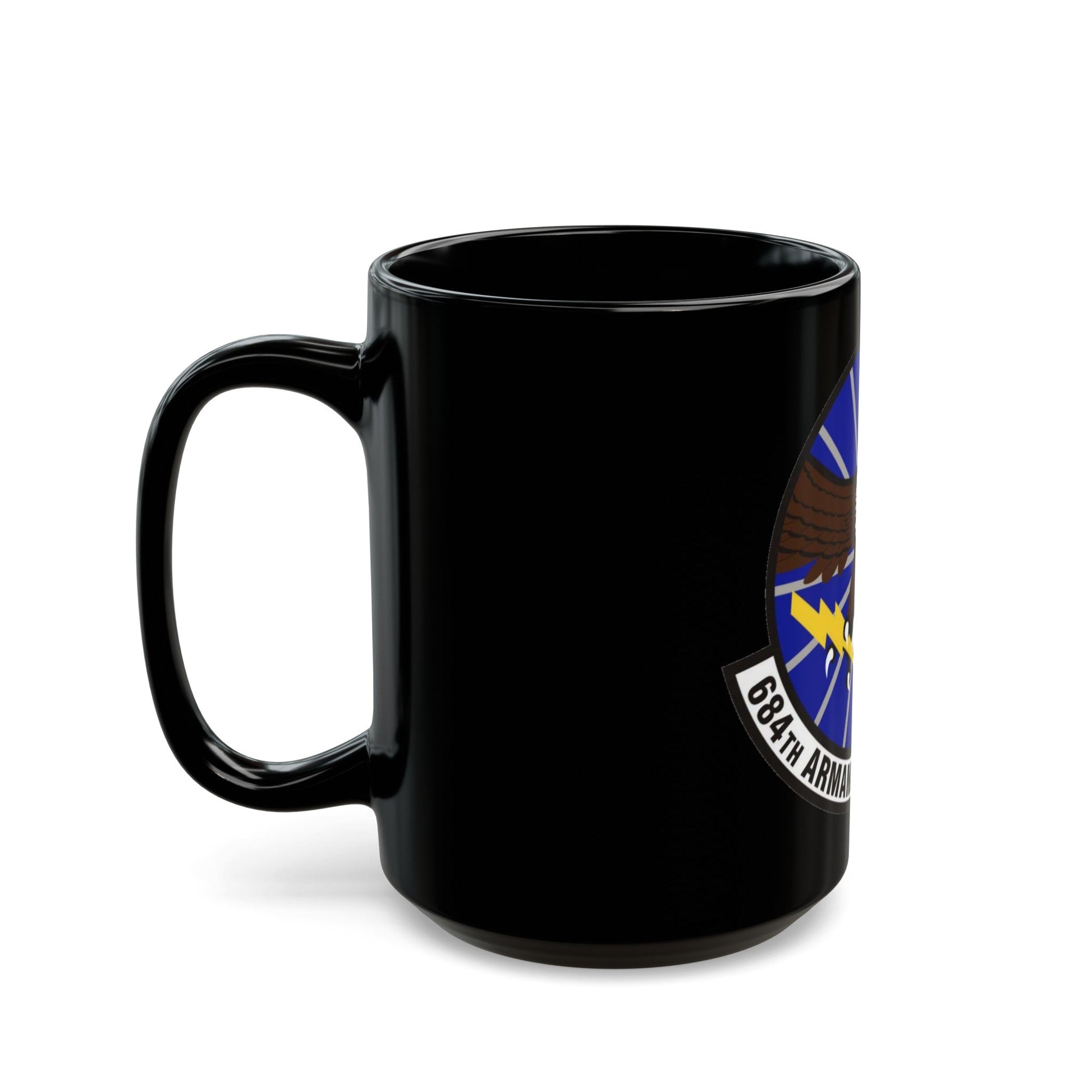 684th Armament Systems Squadron (U.S. Air Force) Black Coffee Mug-The Sticker Space