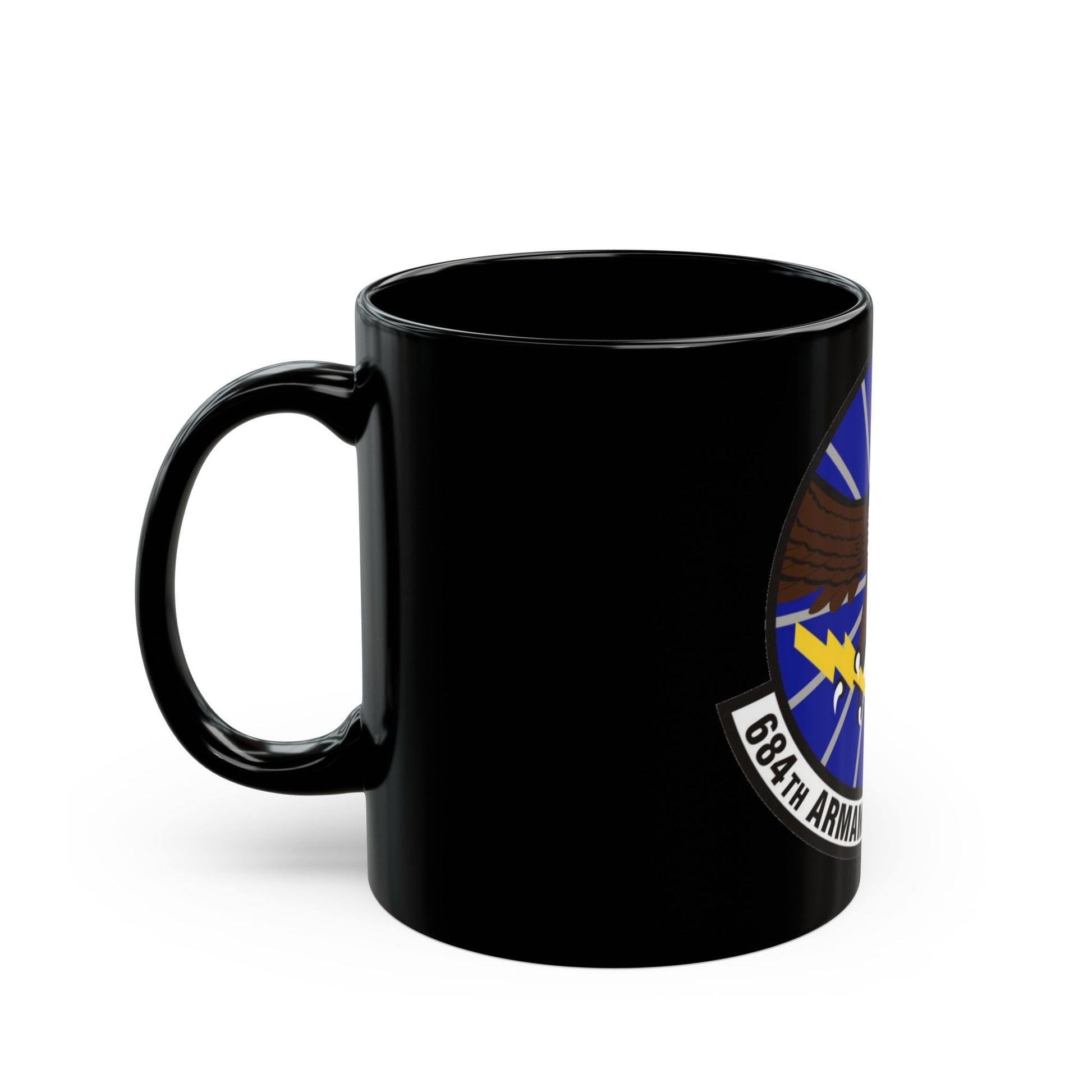 684th Armament Systems Squadron (U.S. Air Force) Black Coffee Mug-The Sticker Space