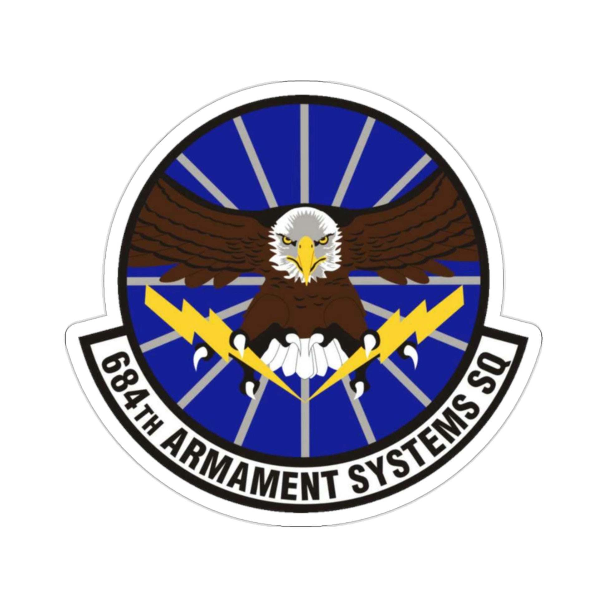 684th Armament Systems Squadron (U.S. Air Force) STICKER Vinyl Die-Cut Decal-2 Inch-The Sticker Space