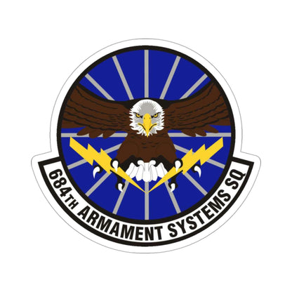 684th Armament Systems Squadron (U.S. Air Force) STICKER Vinyl Die-Cut Decal-3 Inch-The Sticker Space