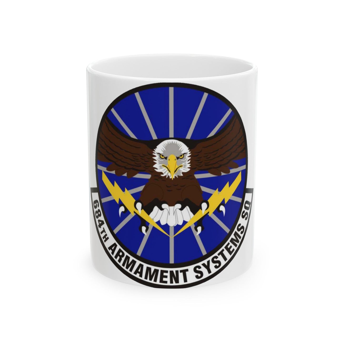 684th Armament Systems Squadron (U.S. Air Force) White Coffee Mug-11oz-The Sticker Space