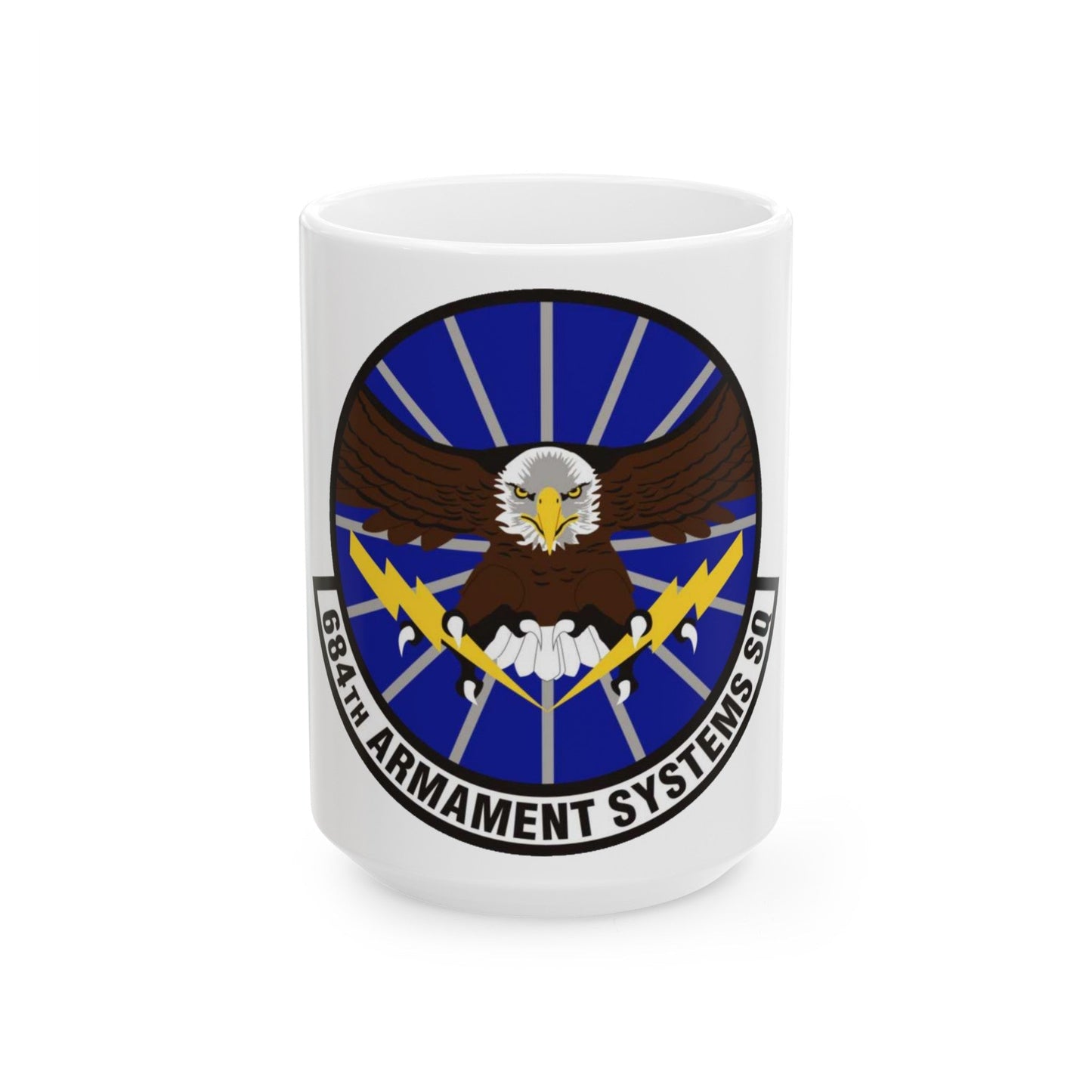 684th Armament Systems Squadron (U.S. Air Force) White Coffee Mug-15oz-The Sticker Space