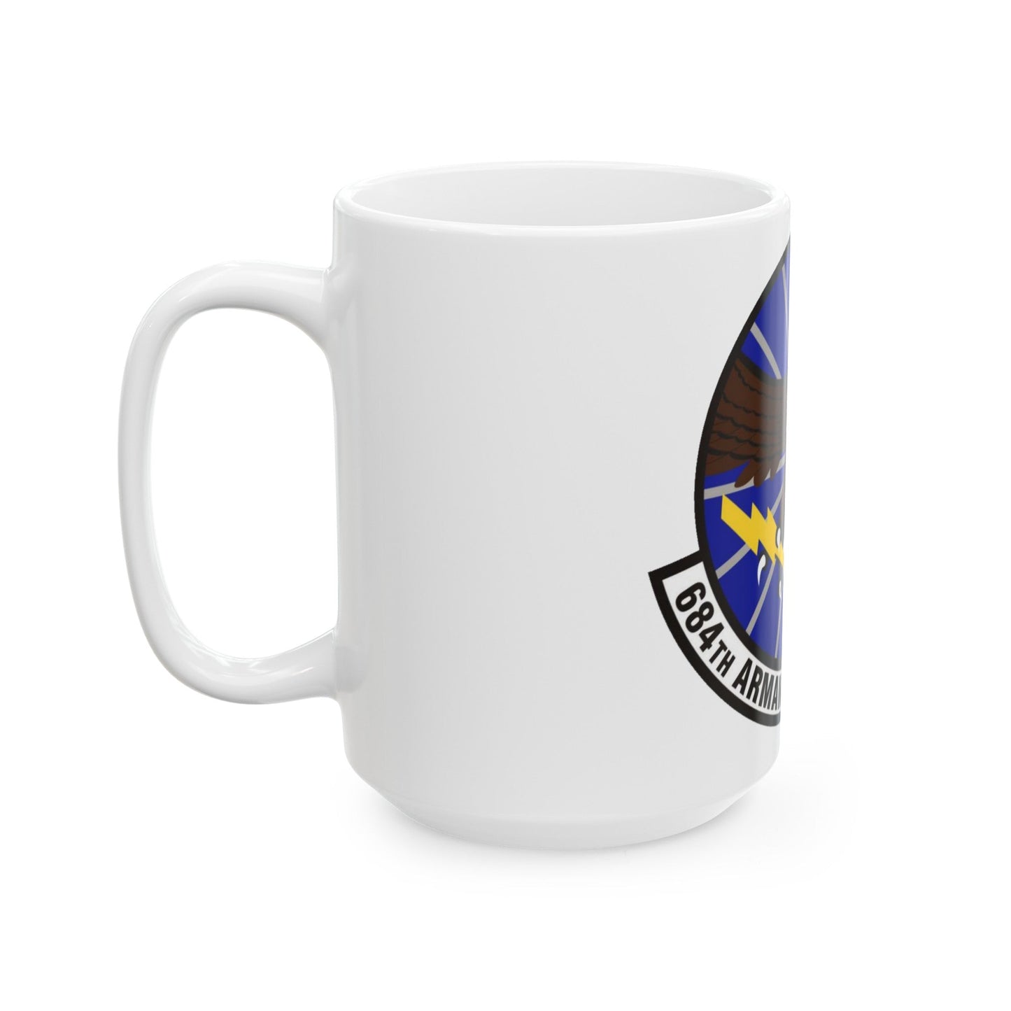 684th Armament Systems Squadron (U.S. Air Force) White Coffee Mug-The Sticker Space