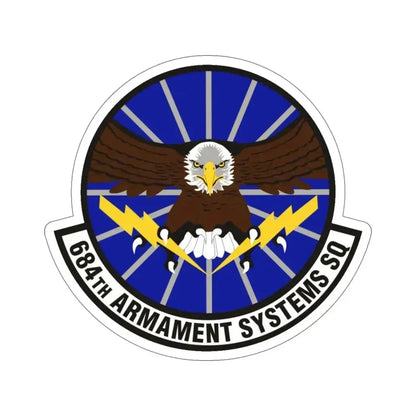 684th Armament Systems Squadron (U.S. Air Force) STICKER Vinyl Die-Cut Decal - The Sticker Space