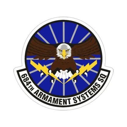 684th Armament Systems Squadron (U.S. Air Force) STICKER Vinyl Die-Cut Decal - The Sticker Space