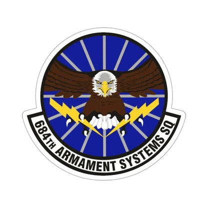 684th Armament Systems Squadron (U.S. Air Force) STICKER Vinyl Die-Cut Decal - The Sticker Space