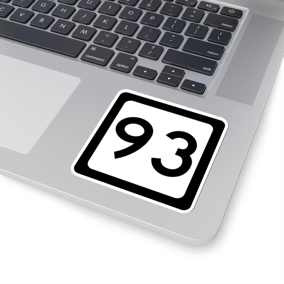 WV-93 (Virginia) (Road Sign) STICKER Vinyl Kiss-Cut Decal