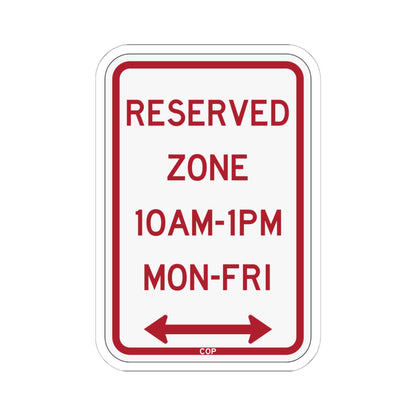 PBOT Road sign P4490D (Oregon) (Road Sign) STICKER Vinyl Kiss-Cut Decal
