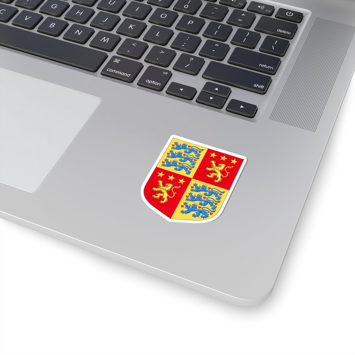 Arms of Henrik Prince Consort of Denmark (Denmark) (Coat of Arms) STICKER Vinyl Kiss-Cut Decal