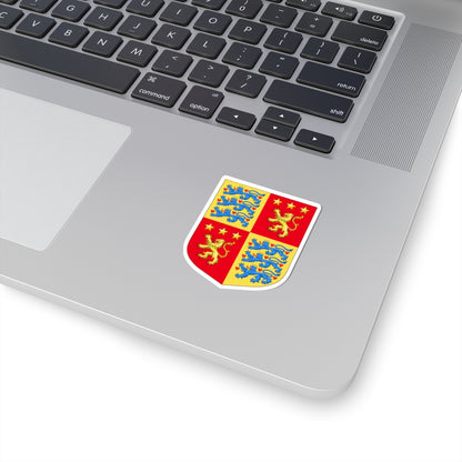 Arms of Henrik Prince Consort of Denmark (Denmark) (Coat of Arms) STICKER Vinyl Kiss-Cut Decal