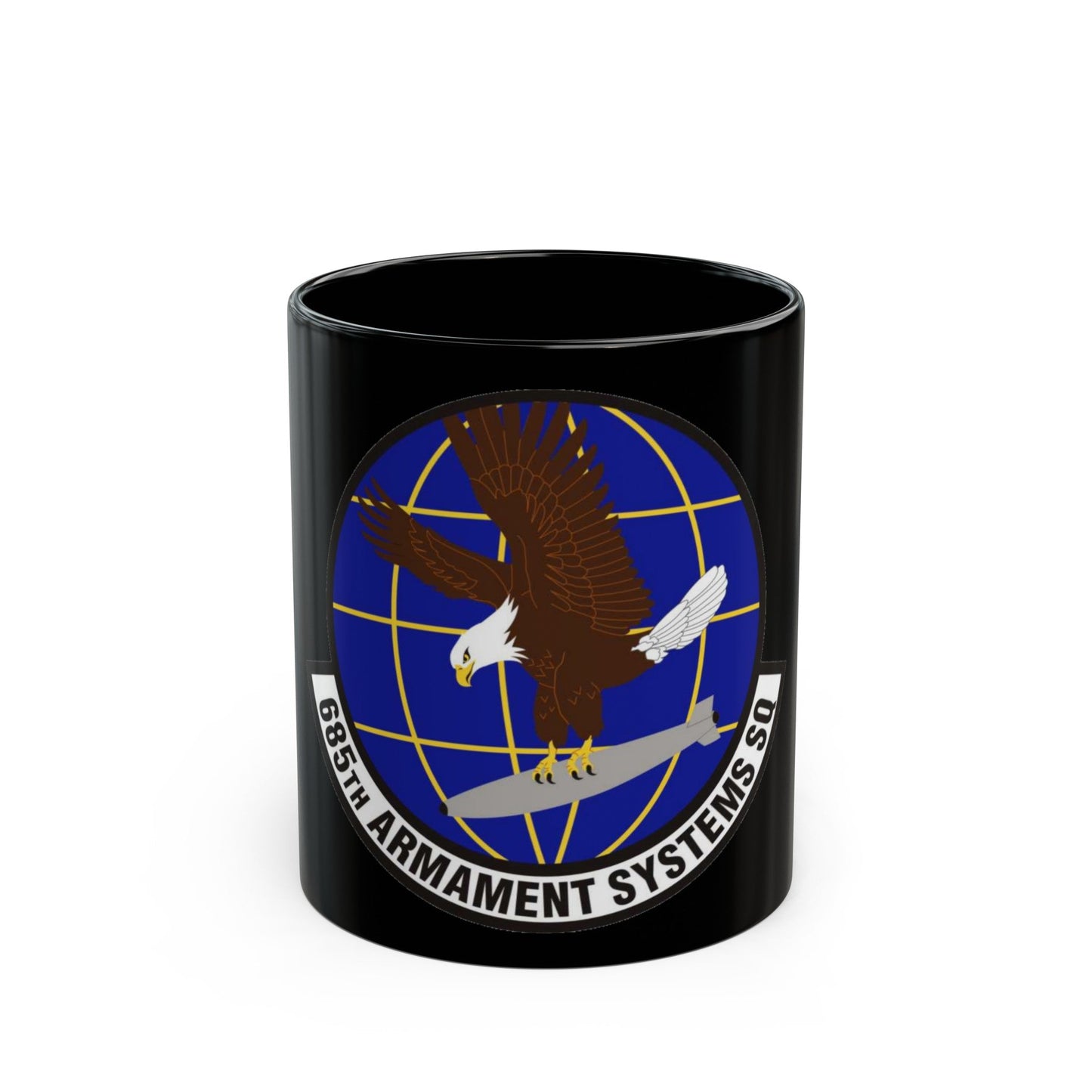 685th Armament Systems Squadron (U.S. Air Force) Black Coffee Mug-11oz-The Sticker Space