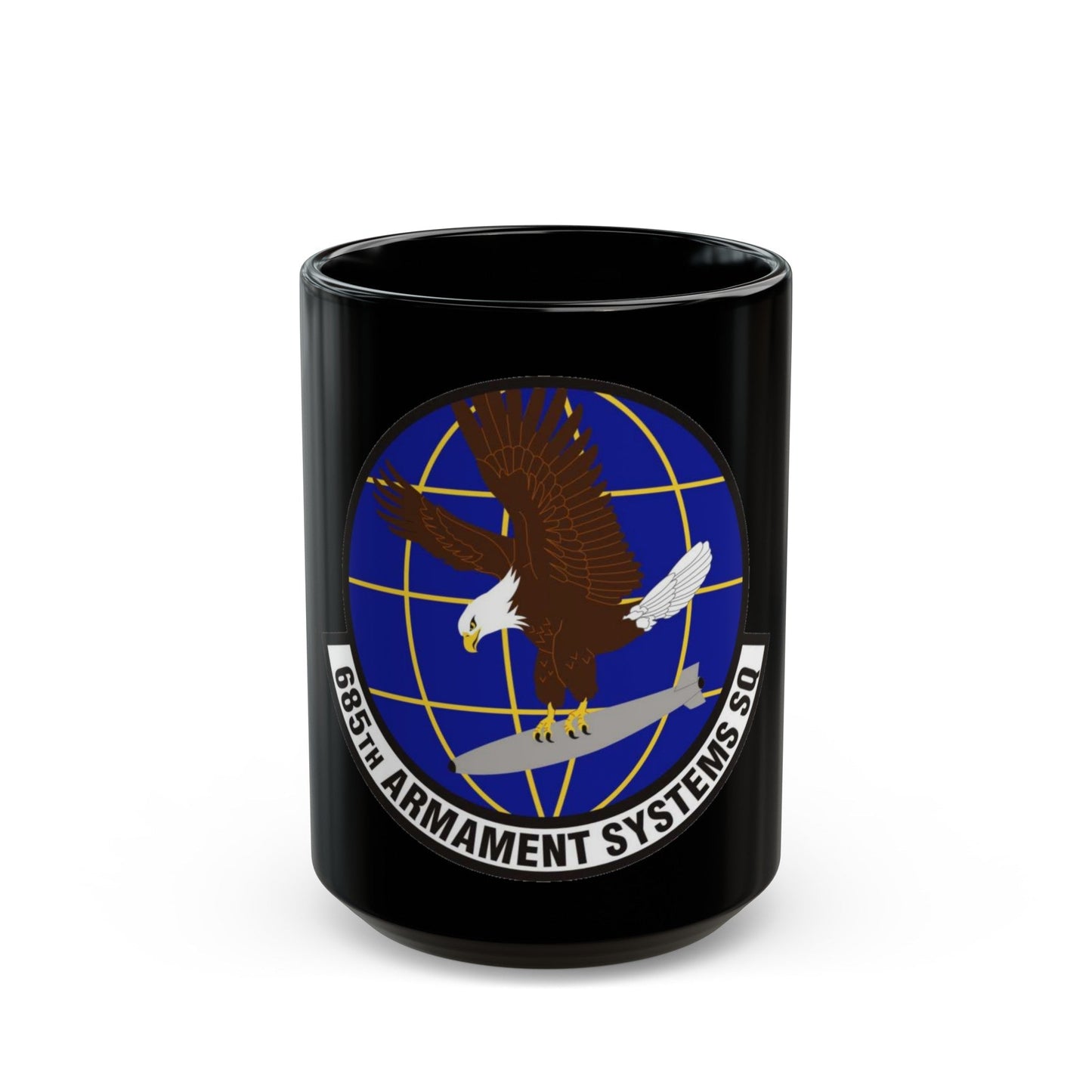 685th Armament Systems Squadron (U.S. Air Force) Black Coffee Mug-15oz-The Sticker Space