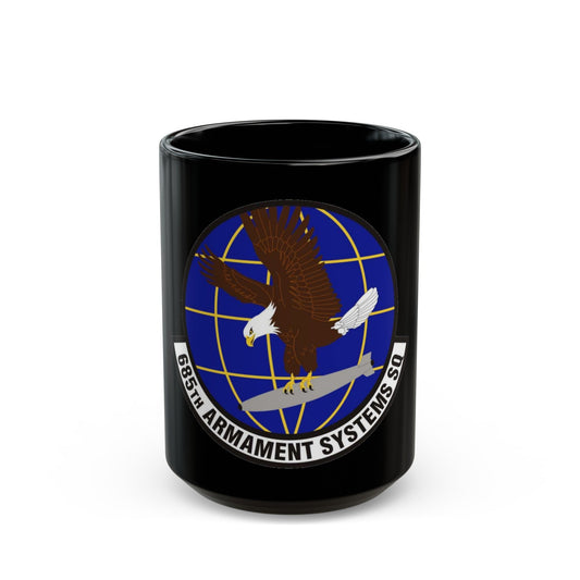 685th Armament Systems Squadron (U.S. Air Force) Black Coffee Mug-15oz-The Sticker Space