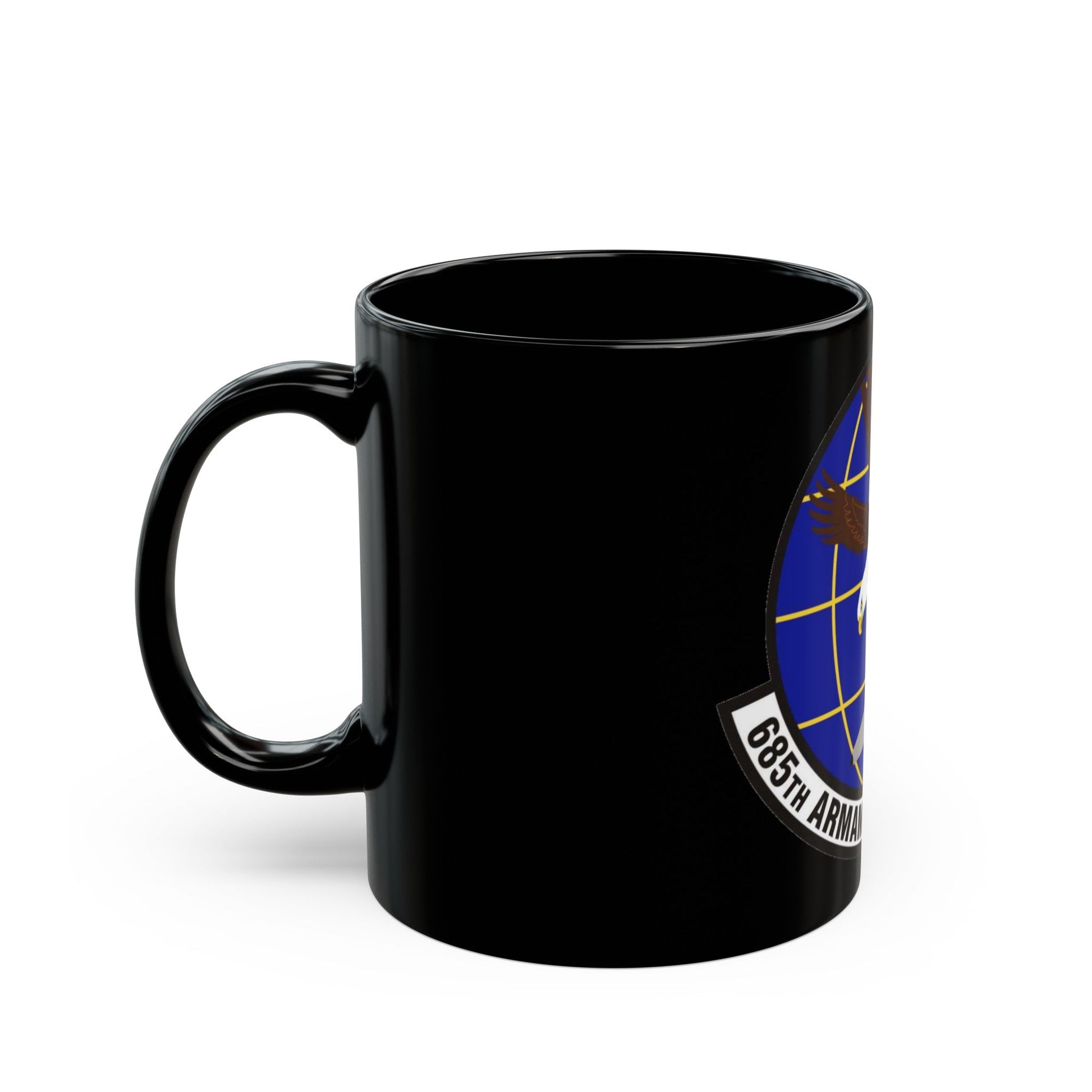 685th Armament Systems Squadron (U.S. Air Force) Black Coffee Mug-The Sticker Space