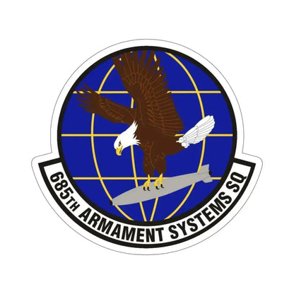 685th Armament Systems Squadron (U.S. Air Force) STICKER Vinyl Die-Cut Decal - The Sticker Space