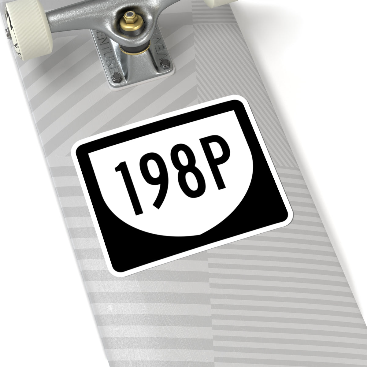 PR urban primary 198P (Puerto Rico) (Road Sign) STICKER Vinyl Kiss-Cut Decal