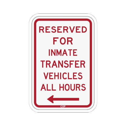 PBOT Road sign P4130L (Oregon) (Road Sign) STICKER Vinyl Kiss-Cut Decal