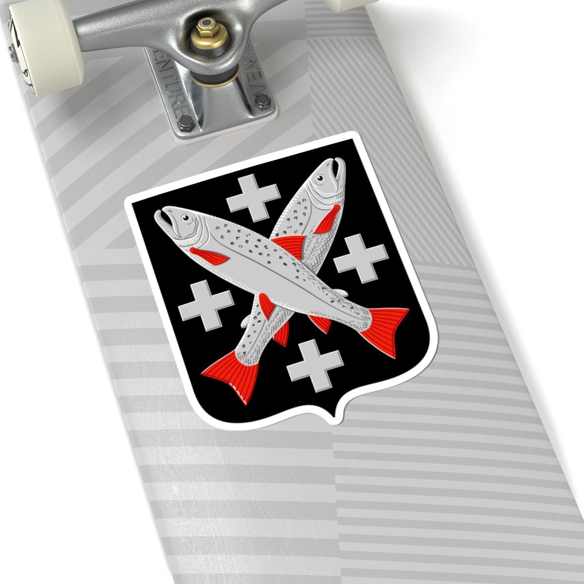 Pyhtää.vaakuna (Finland) (Coat of Arms) STICKER Vinyl Kiss-Cut Decal