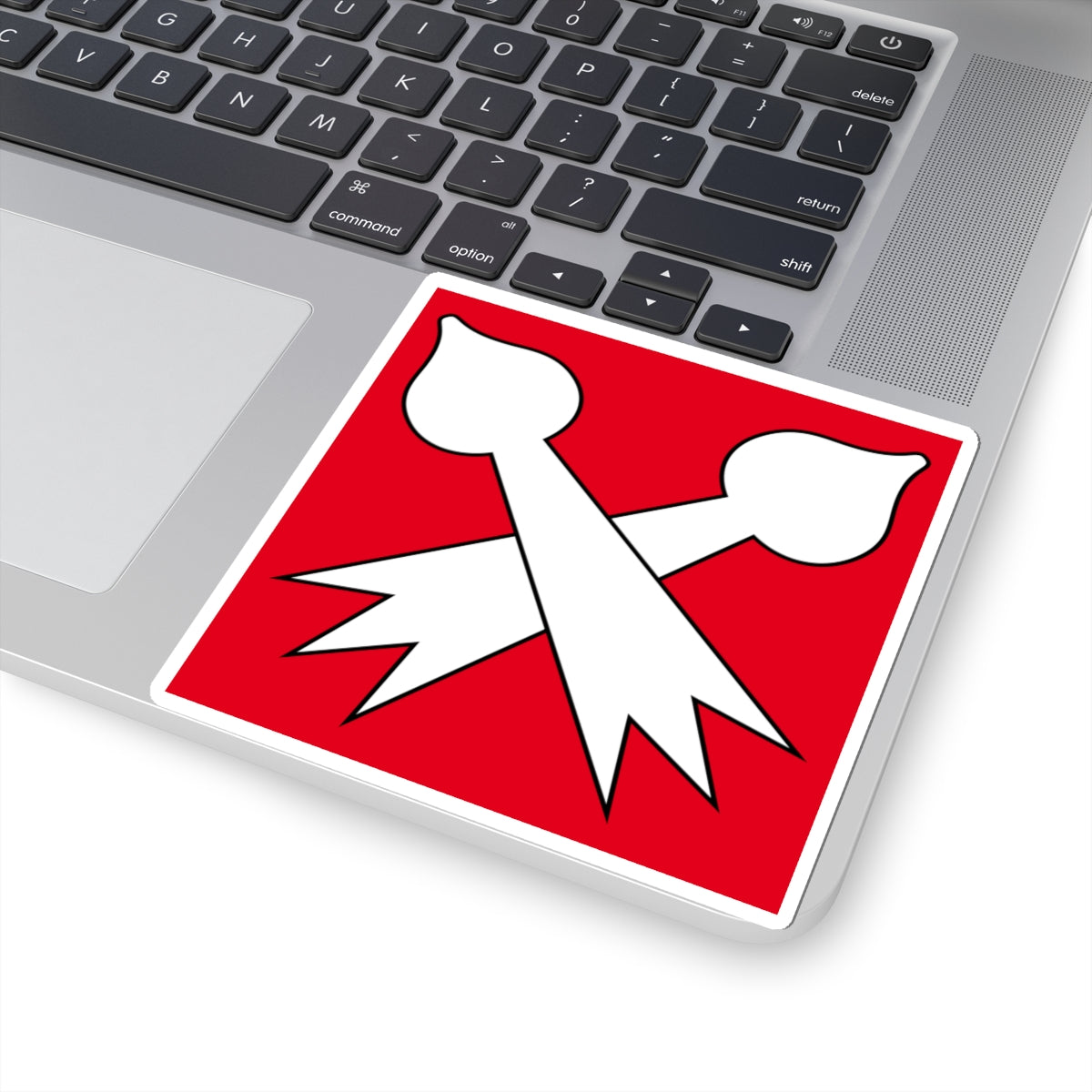 CHE Bottmingen Flag (Switzerland) STICKER Vinyl Kiss-Cut Decal