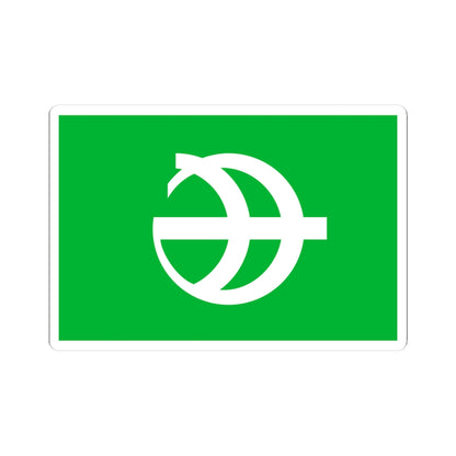 Flag of Miyota Nagano (Japan) STICKER Vinyl Kiss-Cut Decal