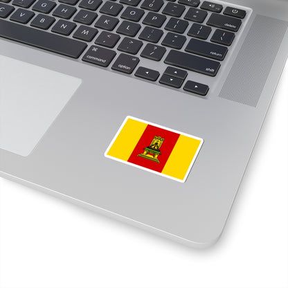 Flag of Tver Oblast (Russia) STICKER Vinyl Kiss-Cut Decal