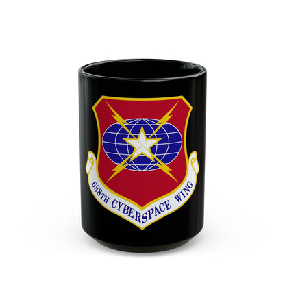 688 Cyberspace Wing ACC (U.S. Air Force) Black Coffee Mug-15oz-The Sticker Space