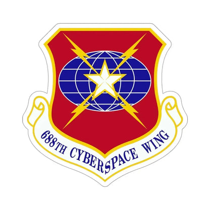 688 Cyberspace Wing ACC (U.S. Air Force) STICKER Vinyl Die-Cut Decal 4 Inch - The Sticker Space