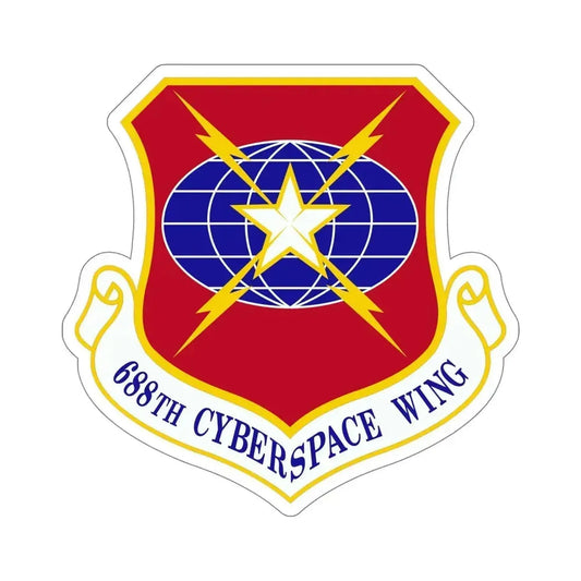 688 Cyberspace Wing ACC (U.S. Air Force) STICKER Vinyl Die-Cut Decal 6 Inch - The Sticker Space