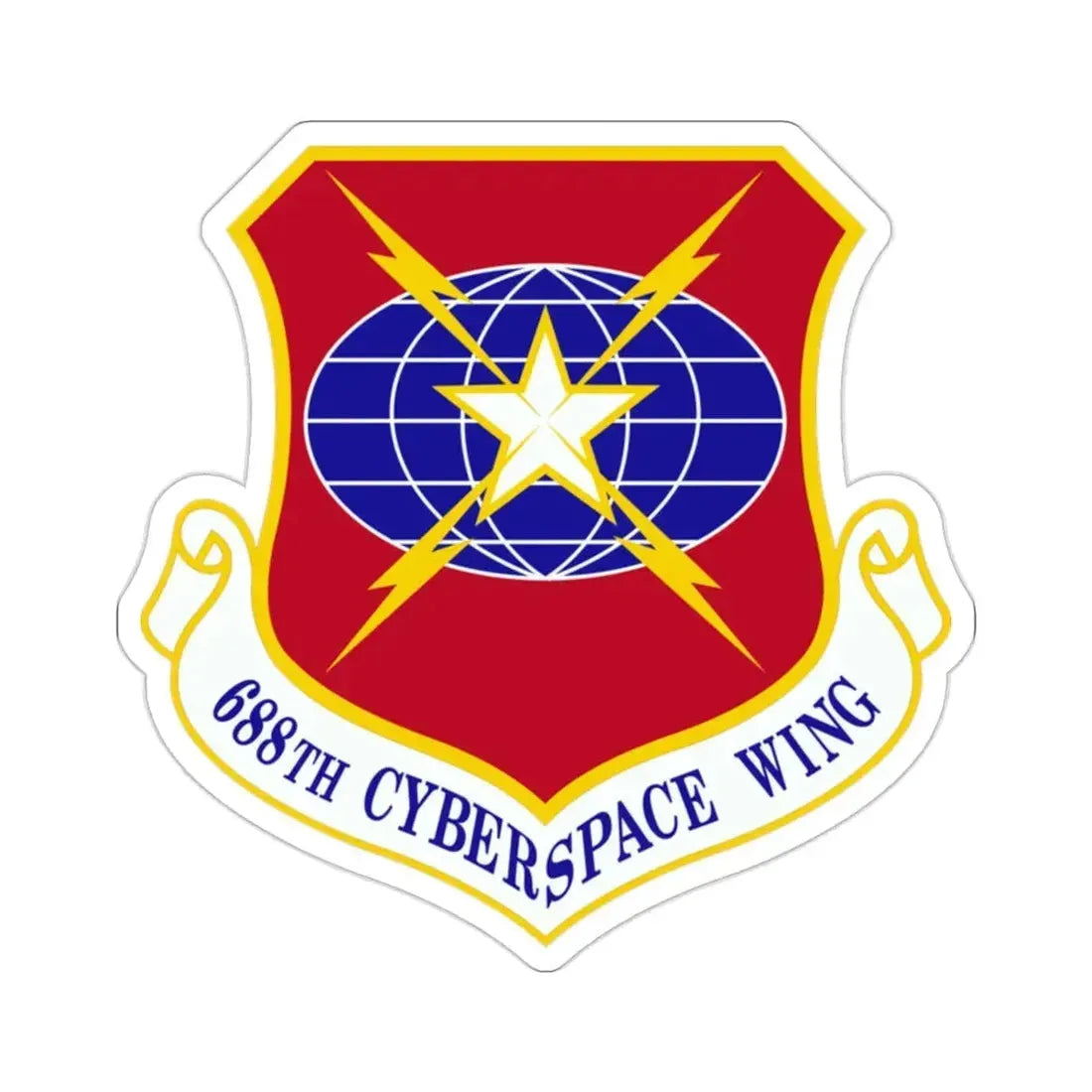 688 Cyberspace Wing ACC (U.S. Air Force) STICKER Vinyl Die-Cut Decal - The Sticker Space
