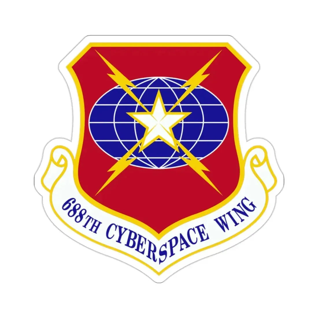 688 Cyberspace Wing ACC (U.S. Air Force) STICKER Vinyl Die-Cut Decal - The Sticker Space